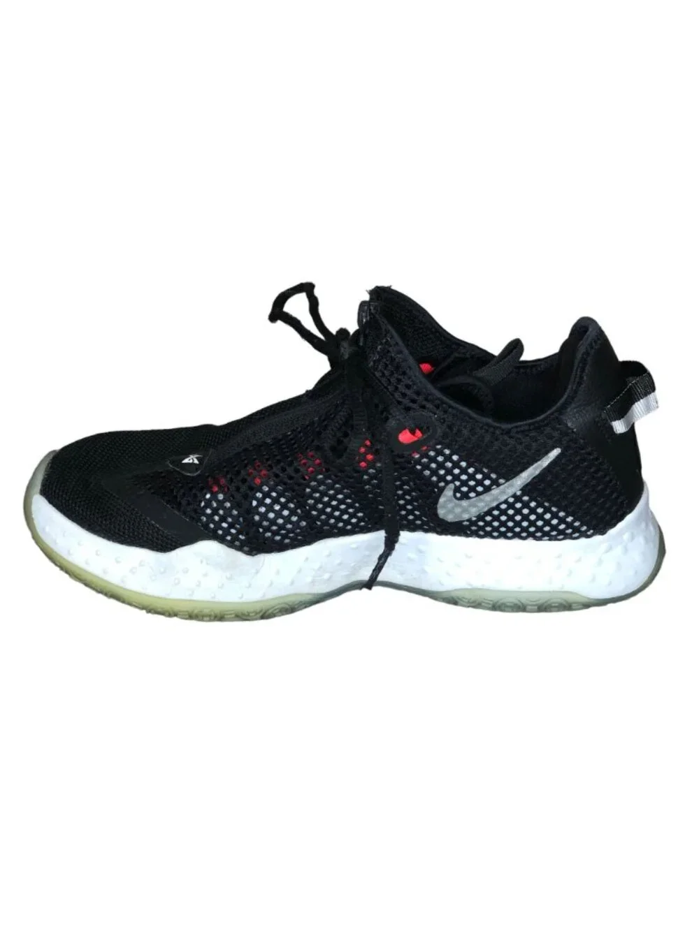 Nike PG Paul George Black Basketball Shoes Sneakers Mens 8.5 CD5079-01